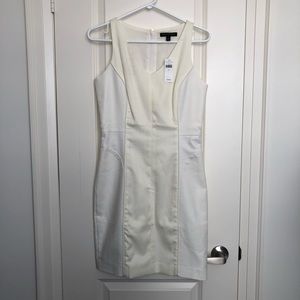 White Sleeveless Dress | Banana Republic